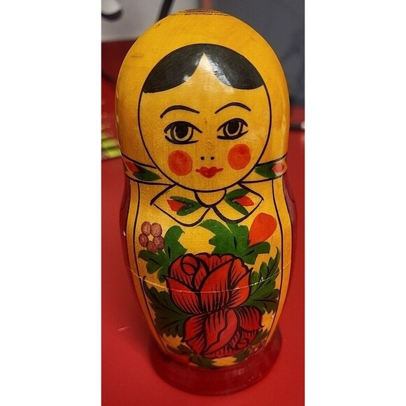 Hand Painted Russian Matryoshka Nesting Replacement Dolls - Picture 1 of 8